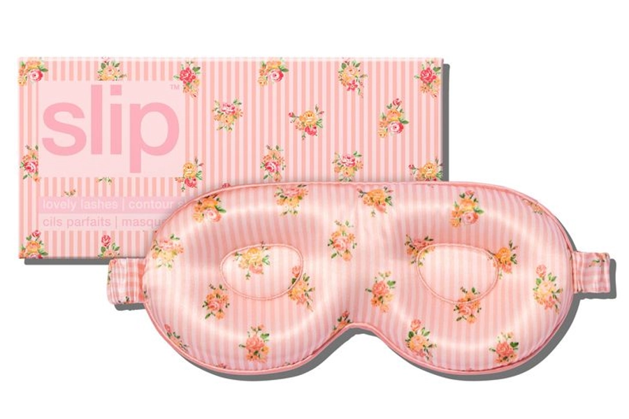 Petal Contour Sleep Mask | Slip silk sleep mask, Love shack fancy eye mask, Sleeping mask