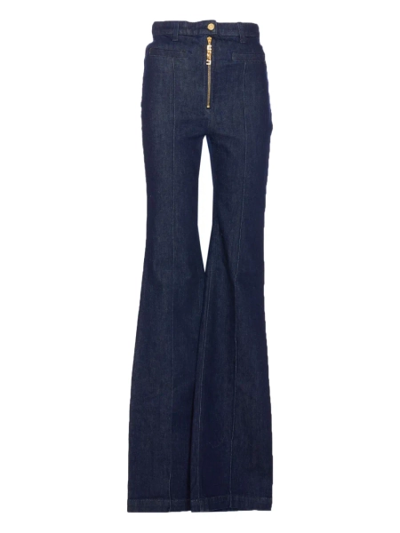 Elisabetta Franchi jean évasé à taille haute | 30