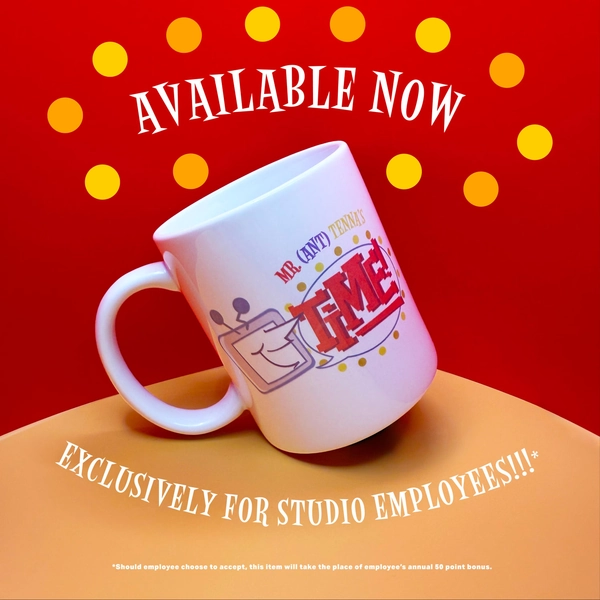 Mr. Ant Tenna TV TIME Mug | Deltarune | Dishwasher+Microwave Safe