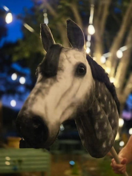 Realistic hobbyhorse