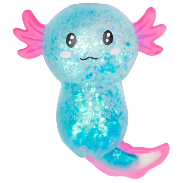 Squishy Axolotl Pastel Plush - Light Blue
