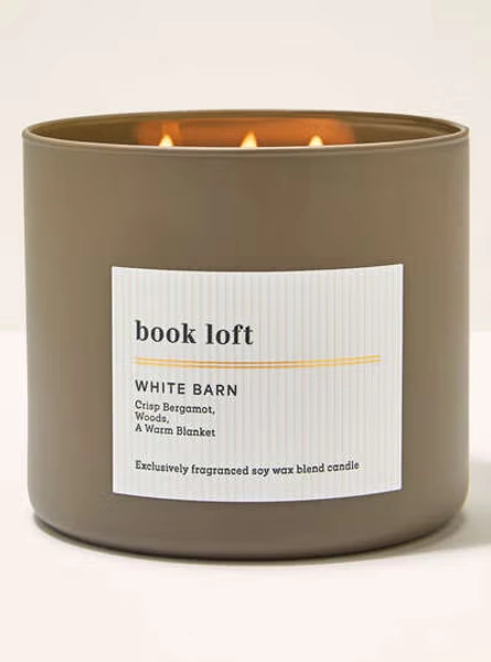 Book Loft 3-Wick Candle