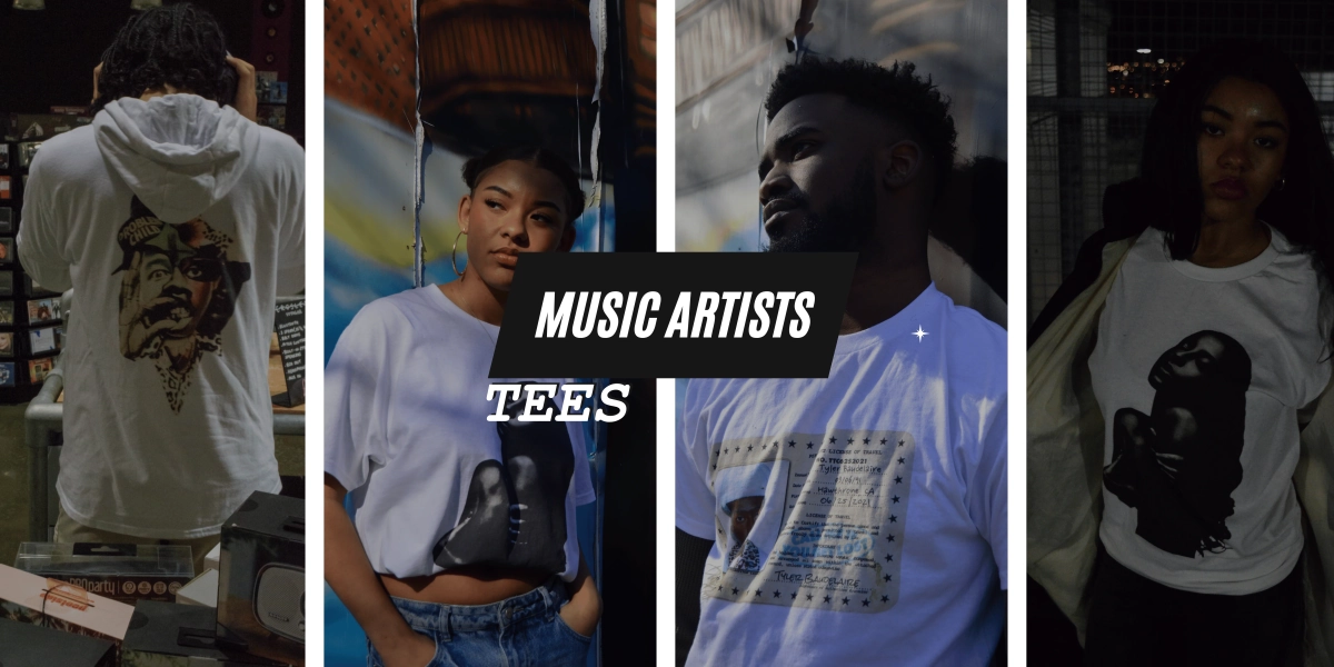 Rap & Hip Hop Artist T-Shirts | Music Artist Graphic Tees