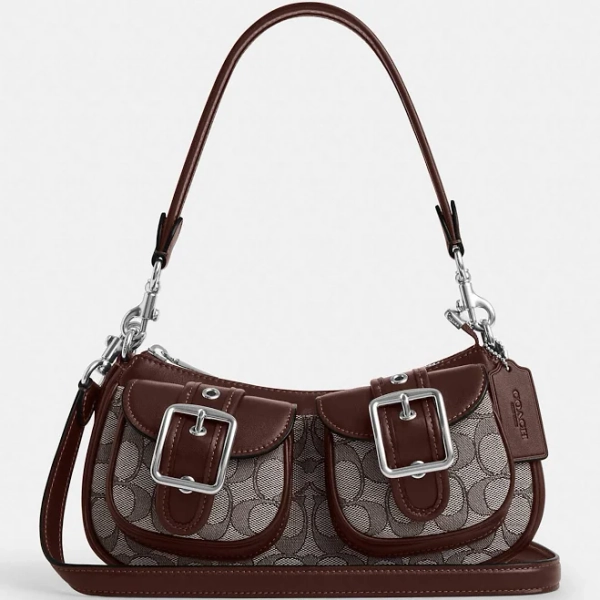 Coach Women's Ashton Signature Jacquard Shoulder Bag