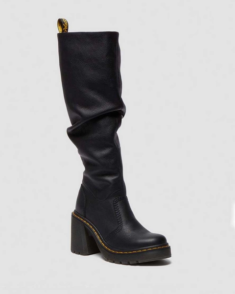 DR MARTENS Stivali al ginocchio Kasey in pelle Virginia