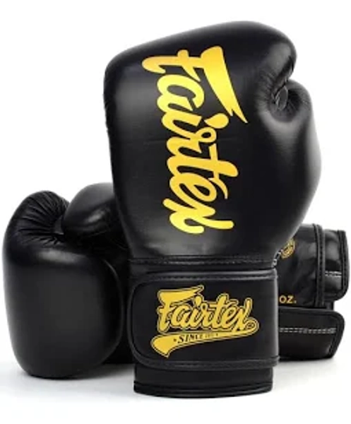 BGV18 Fairtex Super Sparring Boxing Gloves Black