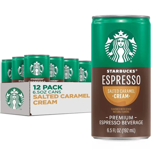 Starbucks Doubleshot Espresso & Salted Caramel Cream Premium Espresso Beverage