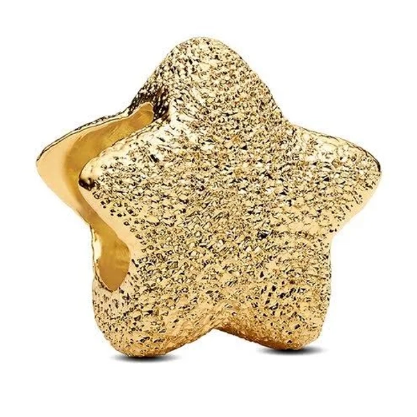 Pandora Textured Star Mini Charm