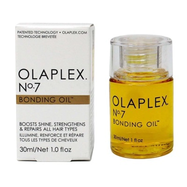 Olaplex No. 7 Bonding Oil (1 oz) Number #7 | Restorative Styling Oil That Tames Frizz, Enhances Shine & Restores Hair