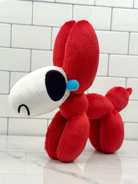 Gangle Balloon Animal Dog Sad Crying TADC Fanart Minky Plushie Gift Handmade Made to Order