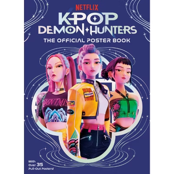 KPop Demon Hunters: The Official Poster Book - (Paperback)