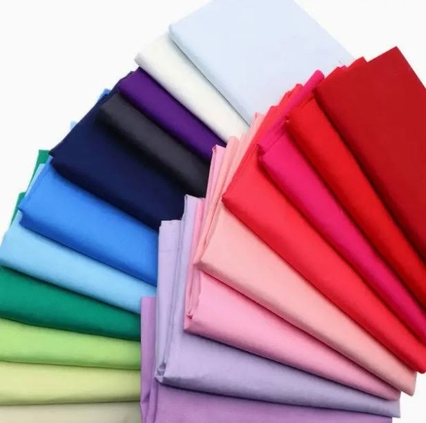 Woven Poly Cotton Broadcloth Fabric by The Yard