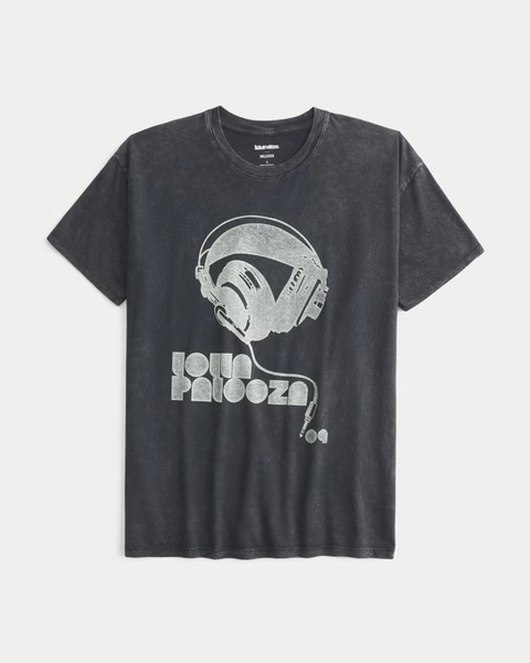 Oversized Lollapalooza Graphic Tee