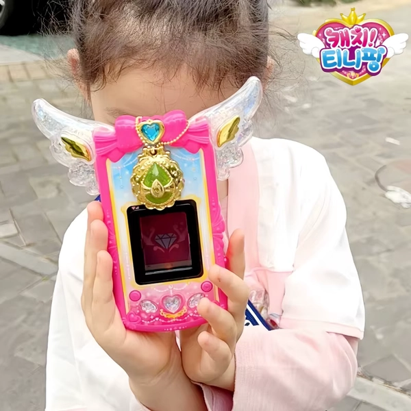 Original Catch Teenieping Sparkling Gem Series Mobile Phone Set Toy Talking Cute Capable Producing Sound Scene Christmas Gift - AliExpress 