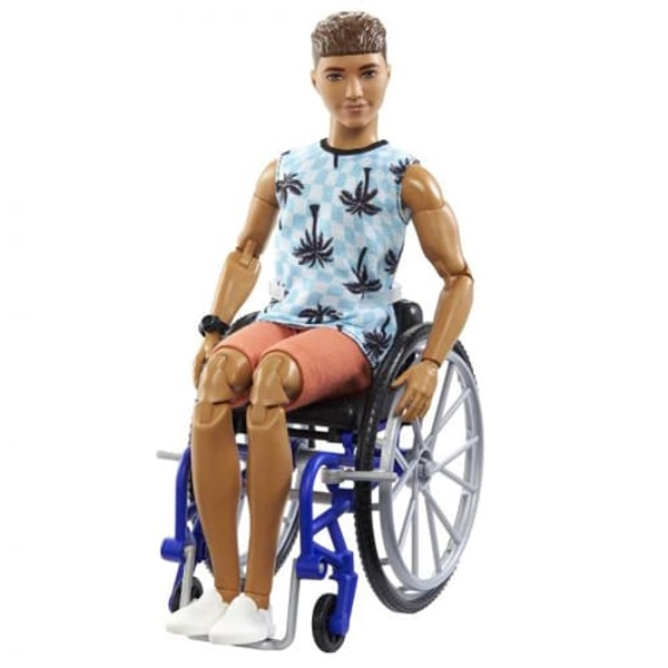 Barbie Ken Wheelchair Doll