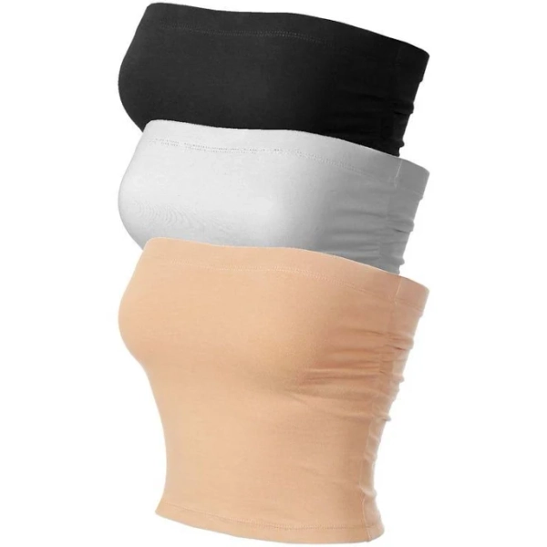 Women's Strapless Tube Tops