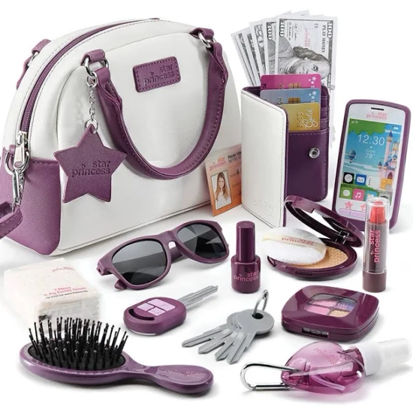 Star Princess Little Girls Purse Set