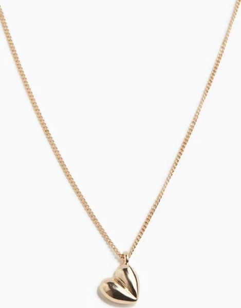 H&M Ladies Heart-Pendant Necklace