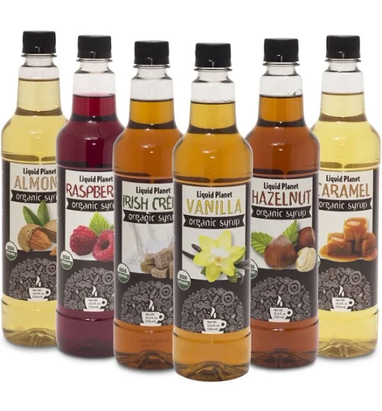 Liquid Planet Organic Caramel Syrup