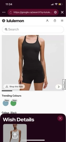 Ebb to Street Tank Top *Light Support, B/C Cup - White - 14