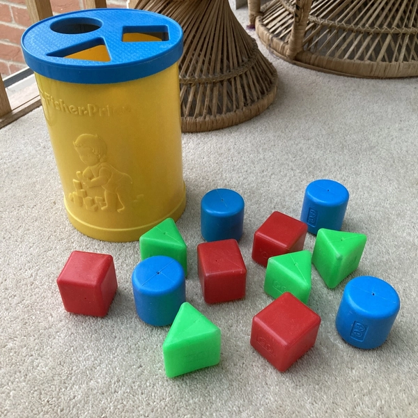 1970s Fisher Price Shape Sorter Toy vintage