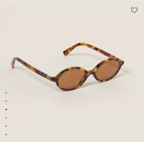 Miu Miu regard sunglasses 