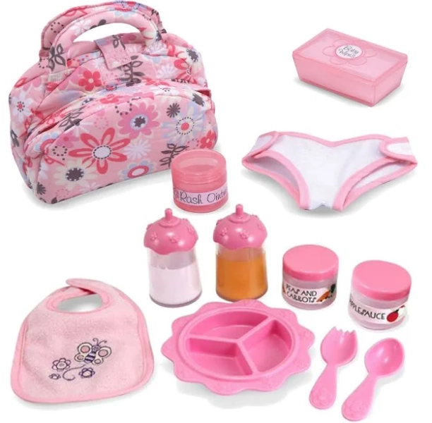 Mine to Love Melissa and Doug Baby Doll Accessory Bundle