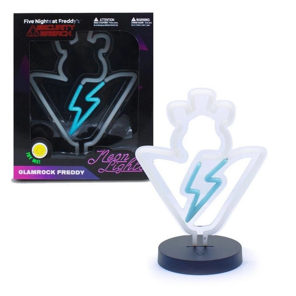 Just Toys Five Nights at Freddy's Security Breach Glamrock Freddy Neon Lamp