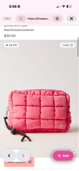 Quilted Mini Case