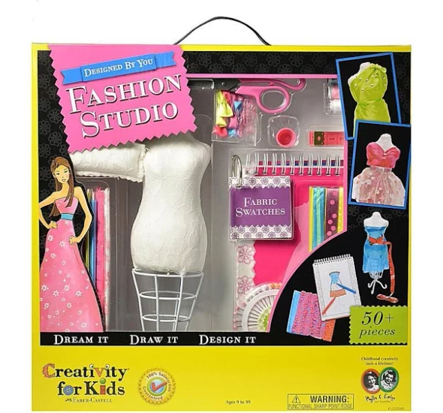 Creativity For Kids Fashion Design Studio Kit