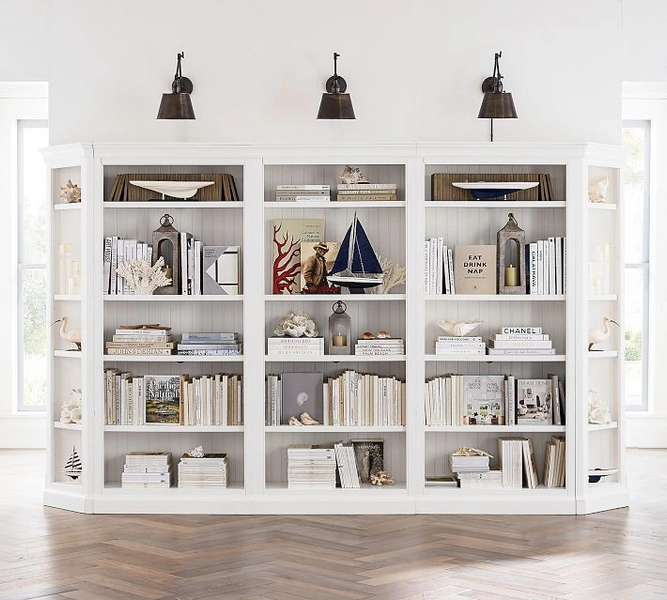 Aubrey Wall Bookcase (139")