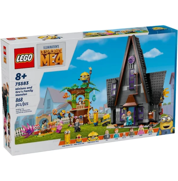 LEGO Despicable Me Minions and Gru's Family Mansion