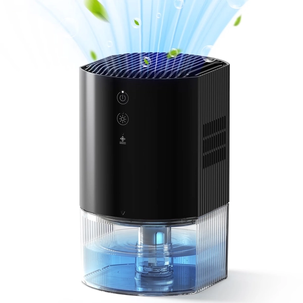 KLOUDIC 33Oz Dehumidifier Small Dehumidifiers for Room 280sq.ft with Auto-off, 7 Colors LED Light - Walmart.com