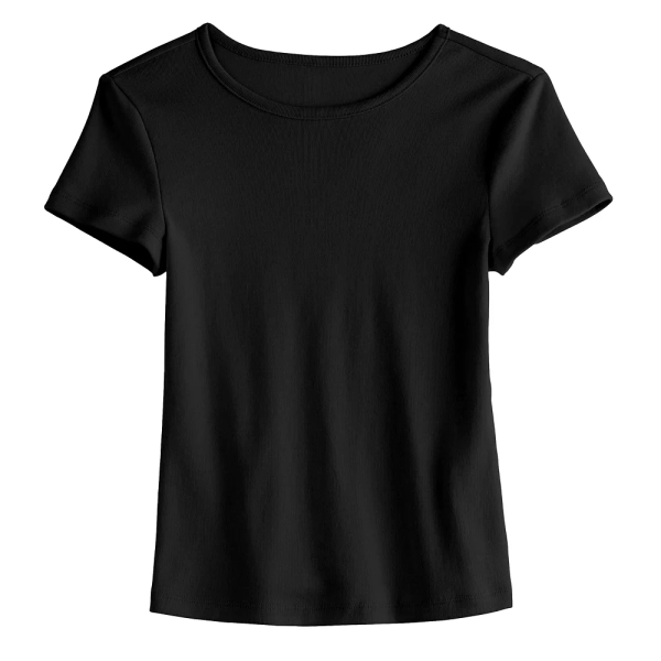 Girls 6-20 SO® Short Sleeve Fitted T-Shirt in Regular & Plus Size