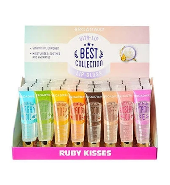 Broadway Vita- Lip Clear Lip Gloss Box Display Set