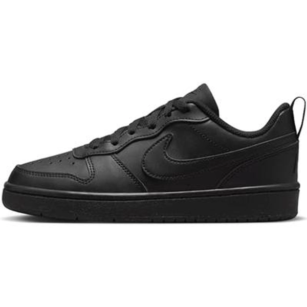 Nike Court Borough Sneaker, Black/Black-Black, 6 US Unisex Big Kid