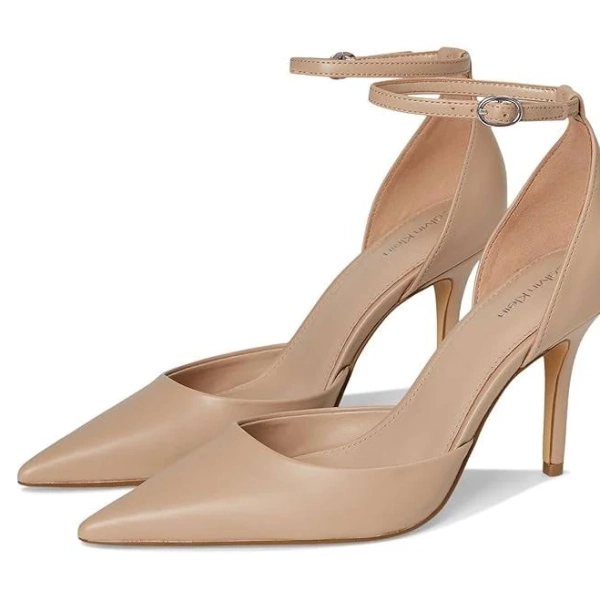 Calvin Klein Women's Olettia Ankle Strap Stiletto Pumps
