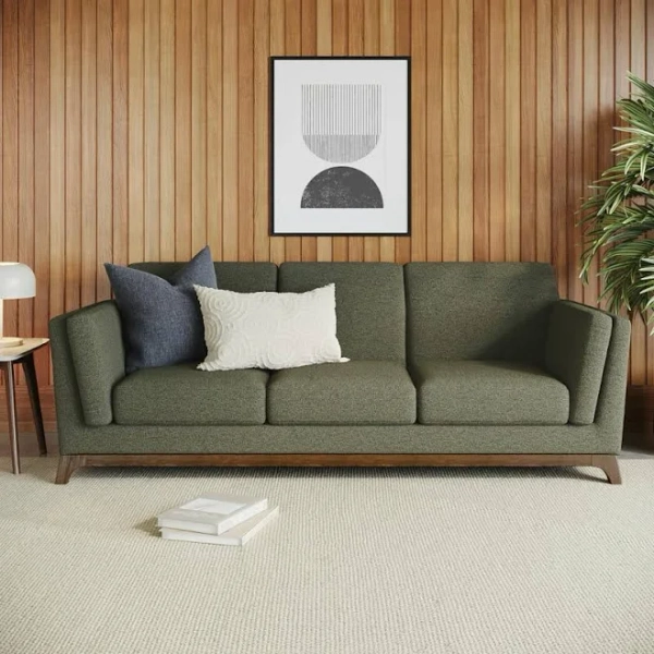 Article Loveseat Sofa Solid Wood Legs