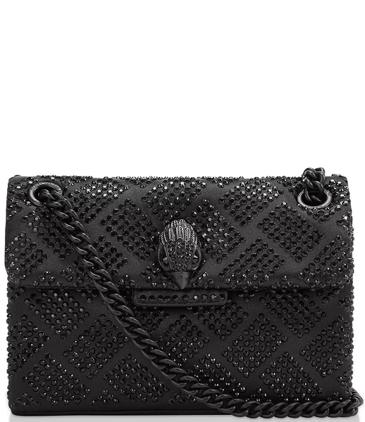 Kurt Geiger London Mini Kensington Monochromatic Rhinestone Crossbody Bag