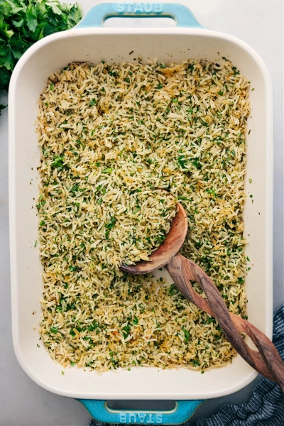 Herb Rice In One Pan!
