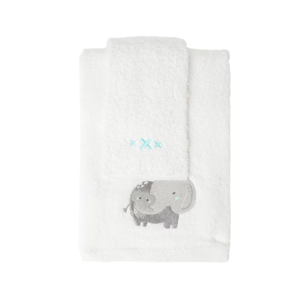 Snugtime Towel And Washer Set - White