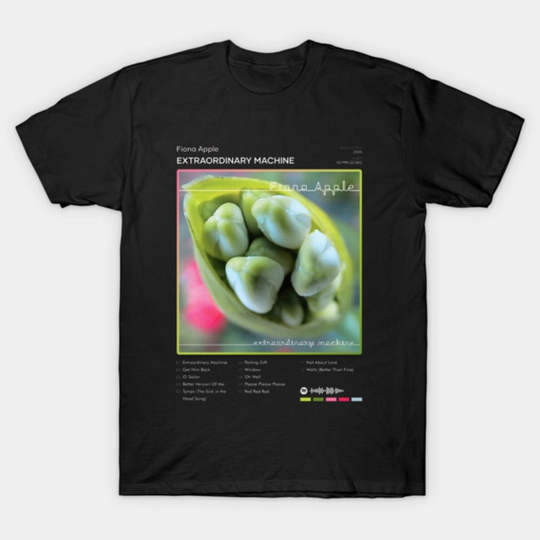 Fiona Apple - Extraordinary Machine Tracklist Album T-Shirt