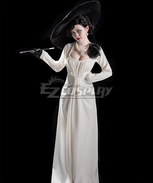 RE 8 Village Alcina Dimitrescu Vampire Lady Dimitrescu Dress Cosplay Costume