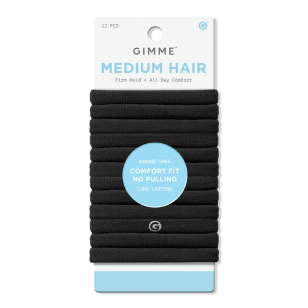 Medium Hair Bands - Black