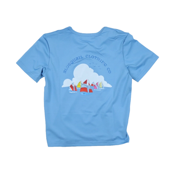 Boat Race Short Sleeve Performance Tee