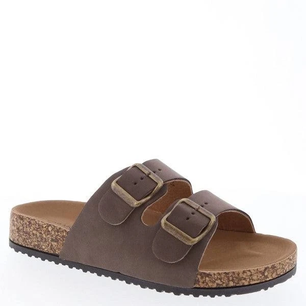 Double Buckle Dupe Sandal
