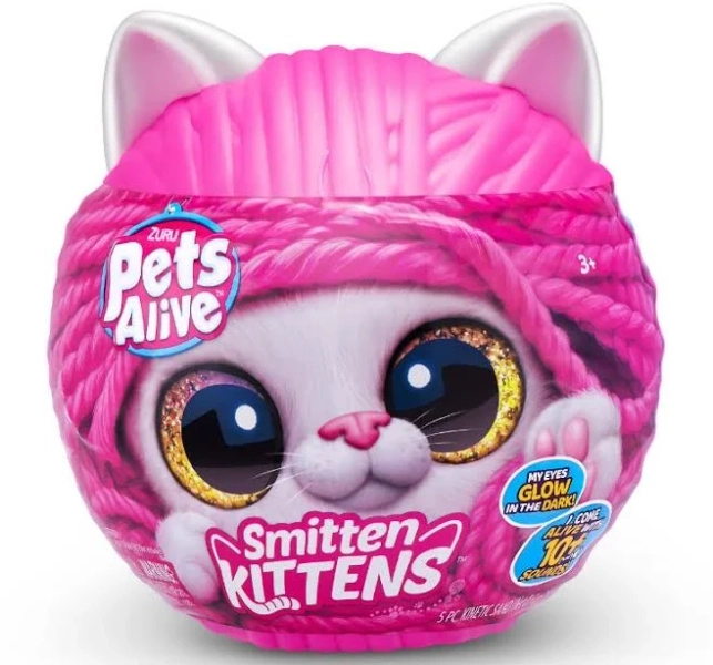 Pets Alive Smitten Kittens Interactive Plush