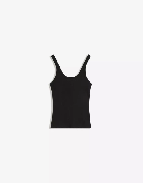 Rib-Trägershirt