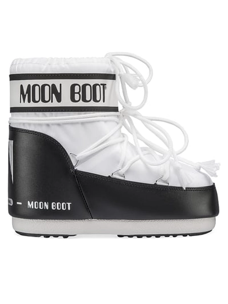 Moon Boot Men's Unisex Icon Low 2 Snowboots - White - Size 2