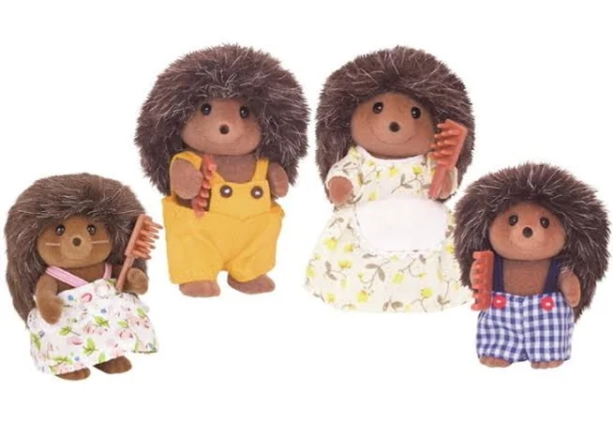Calico Critters Pickleweeds Hedgehog Family
